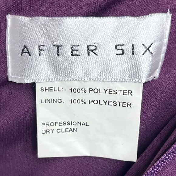 After Six Cowl Neck Evening Gown - Picture 6 of 16